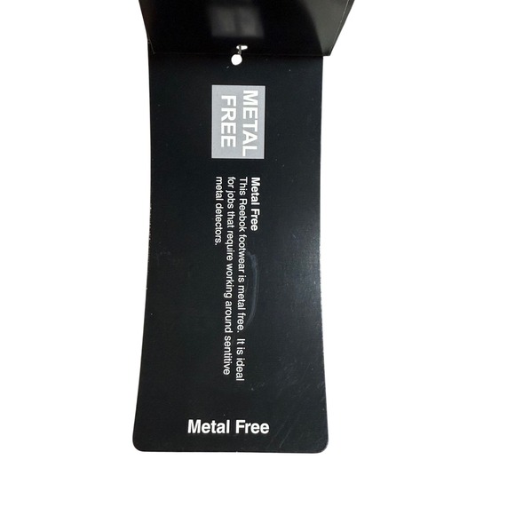 Reebok Men's Composite Toe Electrical Hazard Work Shoes Black Size 7.5W - Picture 10 of 12